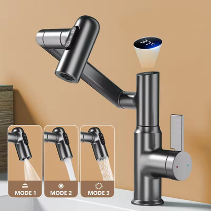 Smart LED 360 Rotation Sink Faucet 