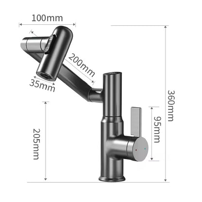 Smart LED 360 Rotation Sink Faucet 